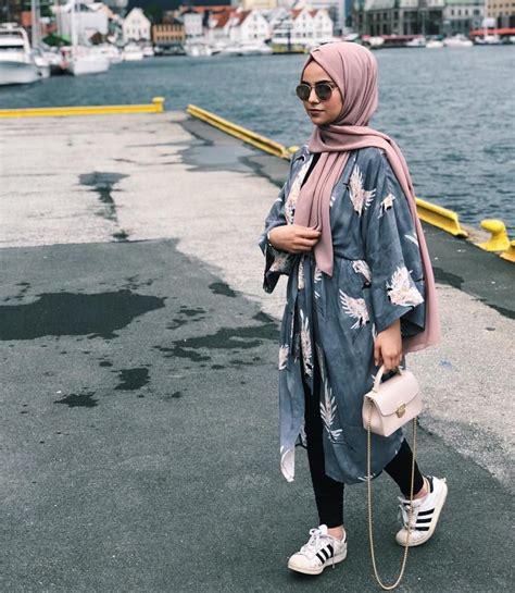 hijabi bloggers sur instagram m maas 🌸 kimono hijab fashion hijabi outfits casual