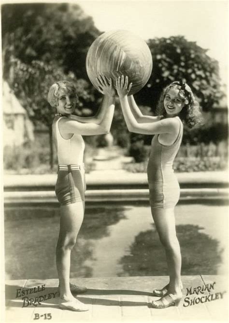 Marian Shockley Estelle Bradley Art Deco Swim Bathing S S Vintage Swimwear Bathing