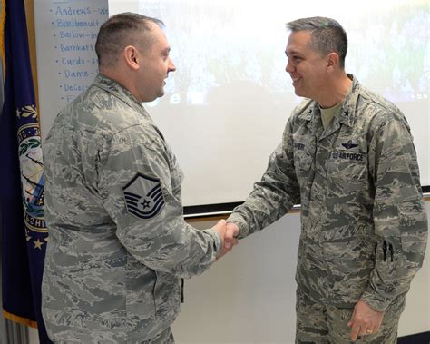Readiness Center Commander Visit 157th Air Refueling Wing Article