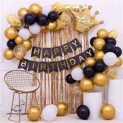 Adult Birthday Balloon Decoration Set Etsy
