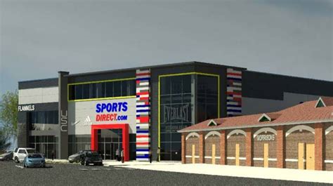 See Plans For New Lincoln Sports Direct Gym And Shopping