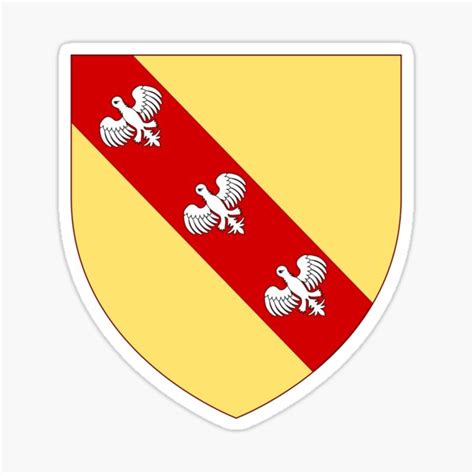 Coat Of Arms Of Lorraine Sticker For Sale By Casparalpsten Redbubble