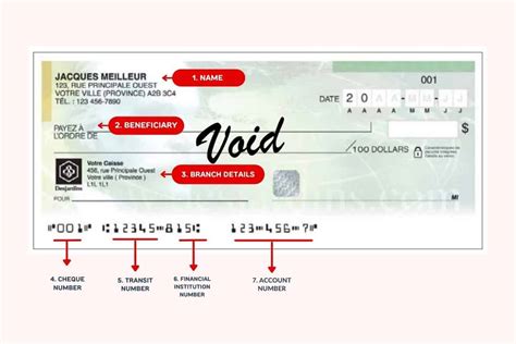 How To Get And Print Desjardins Specimen Void Cheques 2023