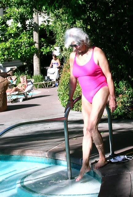 Flickriver Most Interesting Photos From Sexy Granny In Swimsuit Pool