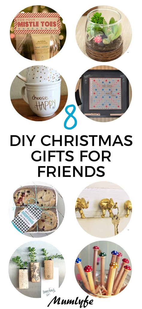 These cheap christmas gift ideas are all under $35! DIY Christmas Gifts for Friends - easy to make tutorials ...