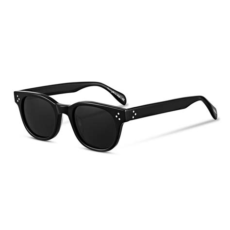 2019 fashion round polarized sunglasses men glasses acetare full frame eyewear street beat