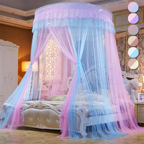 Buy 15m Bed Round Colorful Princess Bed Canopy Bed Canopy Double