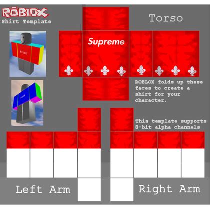 S U P R E M E R O B L O X T E M P L A T E S H I R T Zonealarm Results - roblox t shirt template supreme