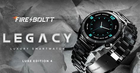 Fire Boltt Legacy Smartwatch With Amoled Display Bluetooth Calling