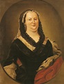ca. 1780 Sophie Caroline Marie von Braunschweig-Wolfenbüttel als Witwe ...