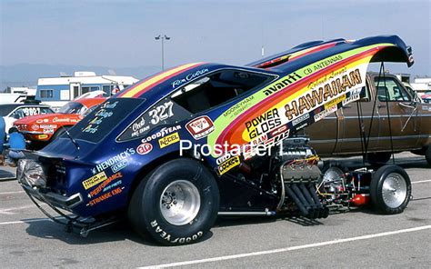 4x6 Color Drag Racing Photo Roland Leong Power Gloss Hawaiian Monza