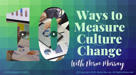 10 Ways To Measure Culture Change Nstratagem