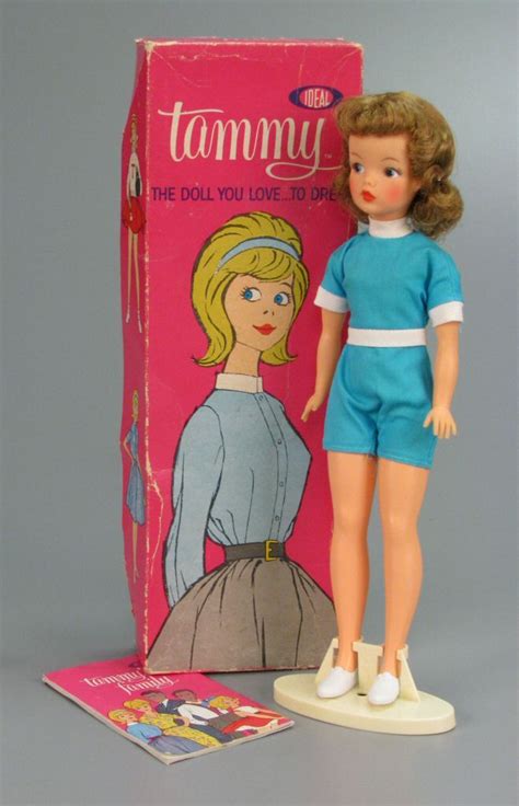 Ideal Tammy Doll Vintage Toys 1960s Vintage Paper Dolls Vintage Barbie Dolls Retro Toys