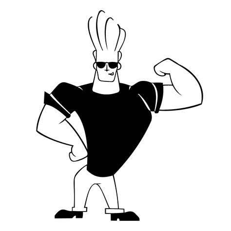 Johnny Bravo Png Png Image Collection