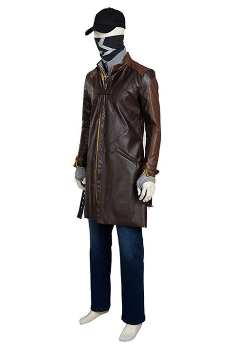 Watch Dog Aiden Pearce Outfit Cosplay Costume Watch Dogs Aiden