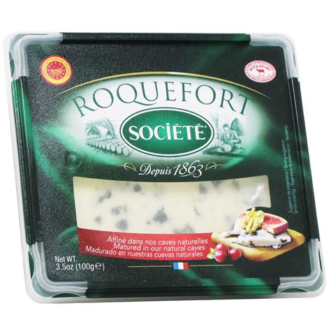 Societe Roquefort Blue Cheese 35oz 100g Mypanier