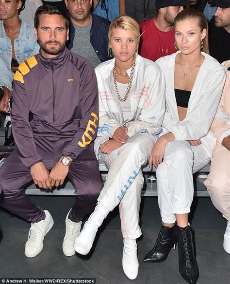 Scott Disick And Sofia Richie Watch Lebron James Modeling Daily Mail