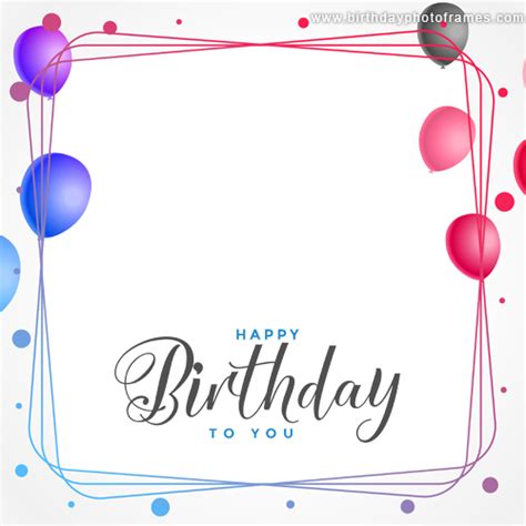Happy Birthday Wishes Card With Name And Photo Edit