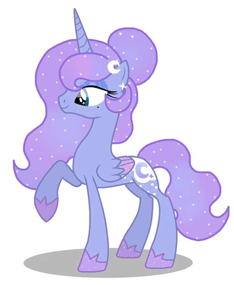 Mlp Princess Luna Redesign By Cotton Candyy On Deviantart