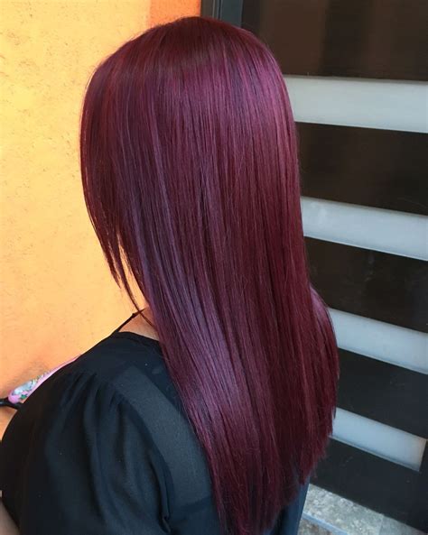 Plum Merlot Hair By Hairspraystudio Burgundy Hair Wine Hair Hair