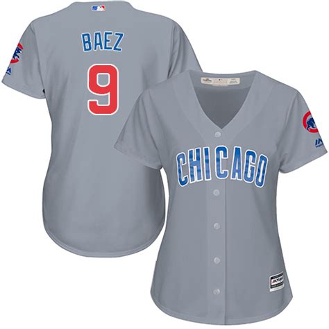 Jul 20, 2021 · top 10 prospects at the tokyo 2020 olympics. Women's Majestic Chicago Cubs #9 Javier Baez Authentic Grey Road MLB Jersey
