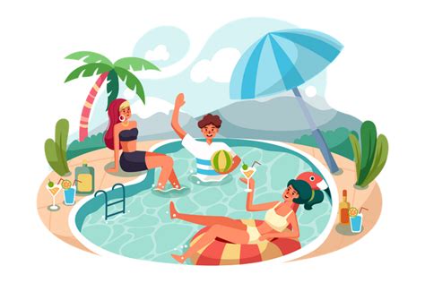 Pool Party Png Pic Png Mart