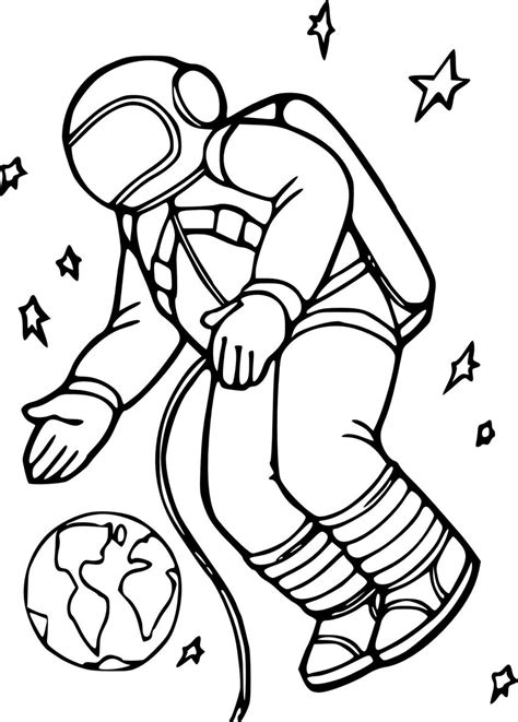 Космонавты рисунки для детей карандашом
