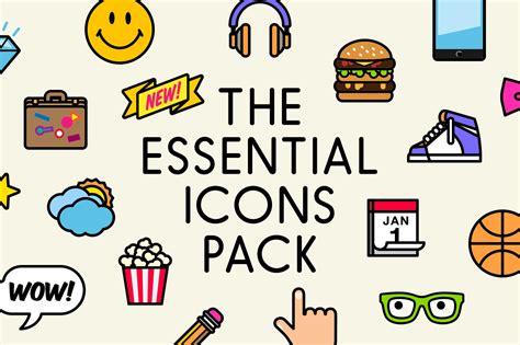 Pop Icons Essential Pack 140 Icons App On Behance