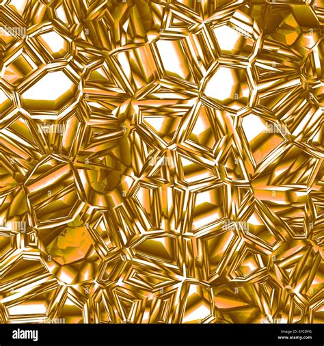 Golden Yellow Crystal Background And Texture Stock Photo Alamy