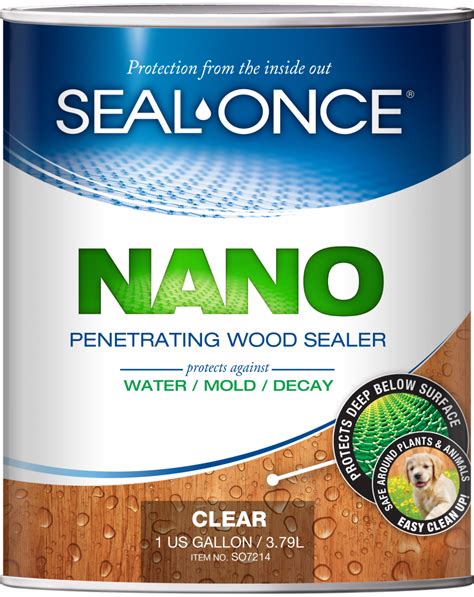 Available in different colors, which leaves you with wide selection options. NANO Penetrating Wood Sealer | Ideal For Fences & Siding ...