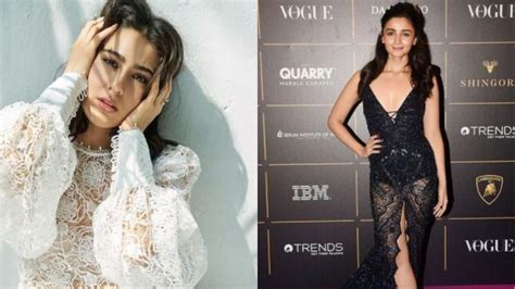 Sara Ali Khan Deepika Padukone Alia Bhatt And More Actresses Who Looked Sizzling In Lacy Outfits