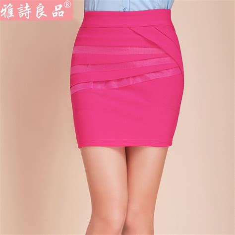 Summer Ol Professional Women Outfit Step Tight Fitting Slim Hip Skirt Suit High Elastic Waist