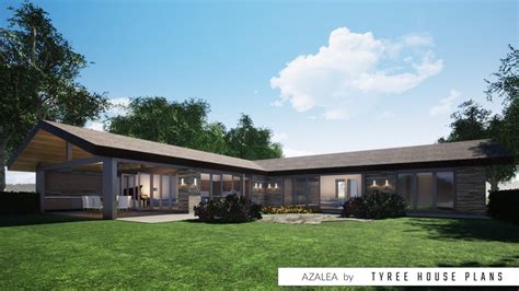Mid Century Ranch Home 3 Bedrooms Tyree House Plans Modern Ranch