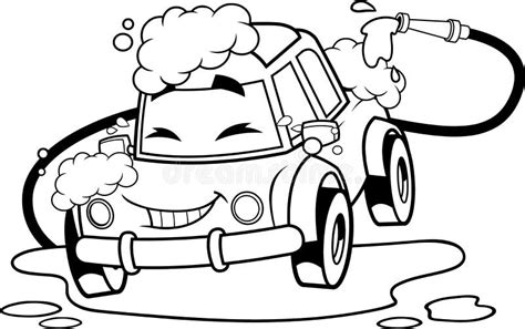 Cartoon Car Wash Stock Illustrations 2030 Cartoon Car Wash Stock