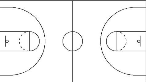 Basketball Court Diagram Png Basketball Reference