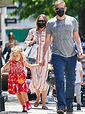 Bradley Cooper holds hands with his little girl Lea De Seine, four, on ...