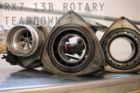 Mazda Rx7 13b Rotary Engine Teardown Part One Rx7