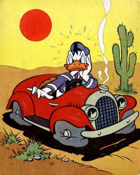 Donald Duck Vintage Cartoon Duck Cartoon Disney Art