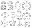 Seating Capacity & Layout - Maxsun | Restaurant seating layout ...