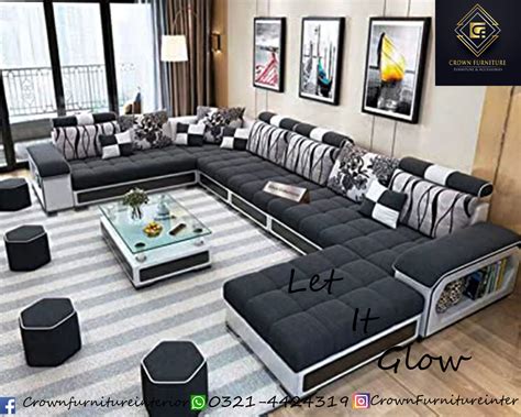 Corner Sofa 016 Furniture Design In Lahore Pakistan 2024