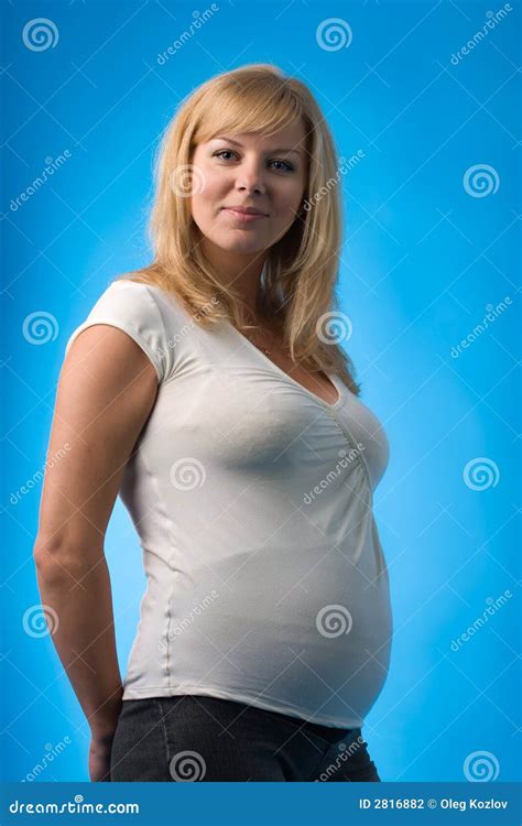 Portrait Of A Pregnant Woman Stock Photo Image Of Love Mother 2816882