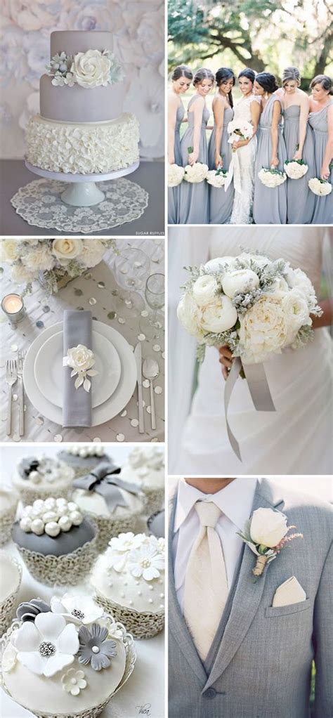 18 Grey Wedding Color Ideas That Really Inspire Chicwedd