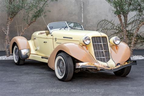 1936 Auburn Boattail Speedster 852 Replica Beverly Hills Car Club