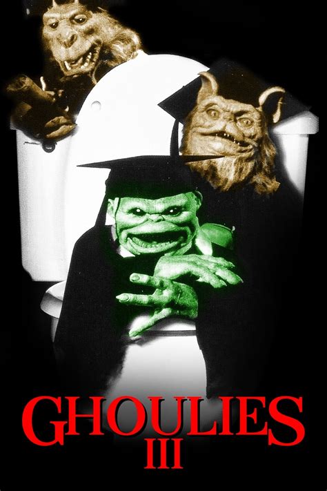 Ghoulies Iii Ghoulies Go To College 1990 The Poster Database Tpdb