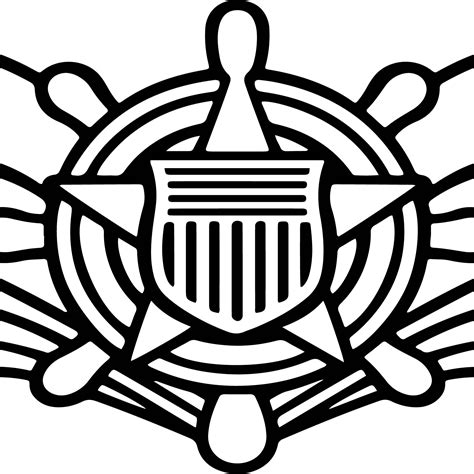 Coast Guard Cutterman Insignia Vector File Vector Svg Engra Inspire