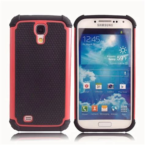For Samsung S4 Case Armor 3d Hybrid Shockproof Stand Phone Case For