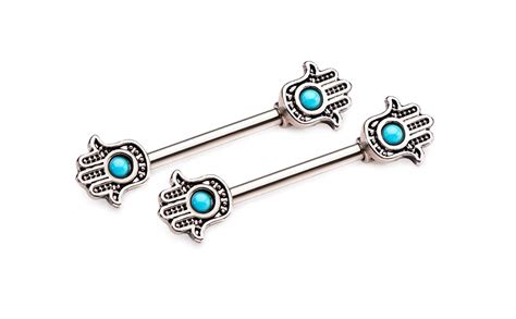 Hamsa Sex Girl Nipple Piercing Stretcher Nipple Ring Body Jewelry Buy