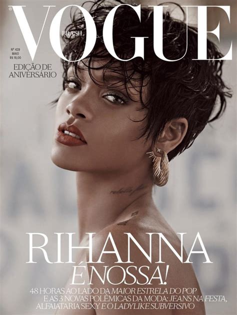 Rihanna For Vogue Brazil By Mariano Vivanco Nitrolicious Com