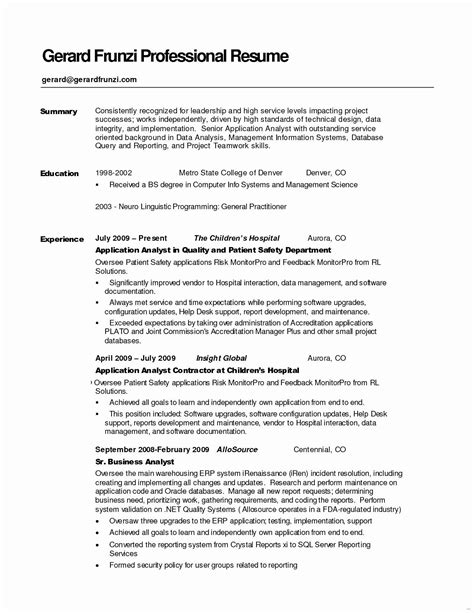 qualification summary   resume resume layout