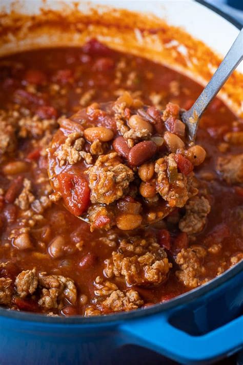 Ground Pork Chili